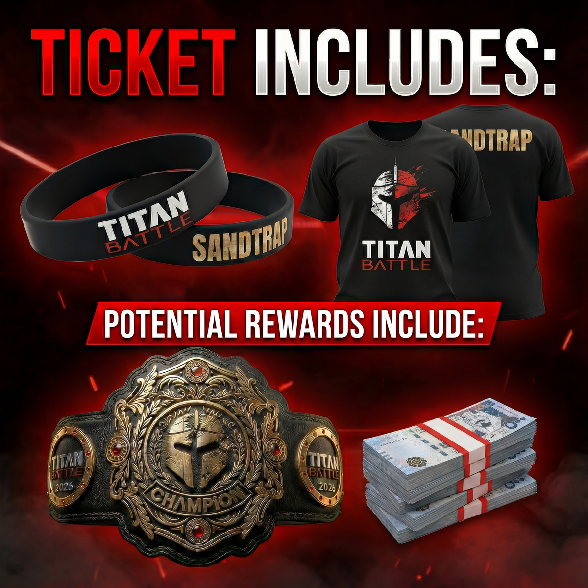 SANDTRAP II - Team Ticket - December 18, 2026