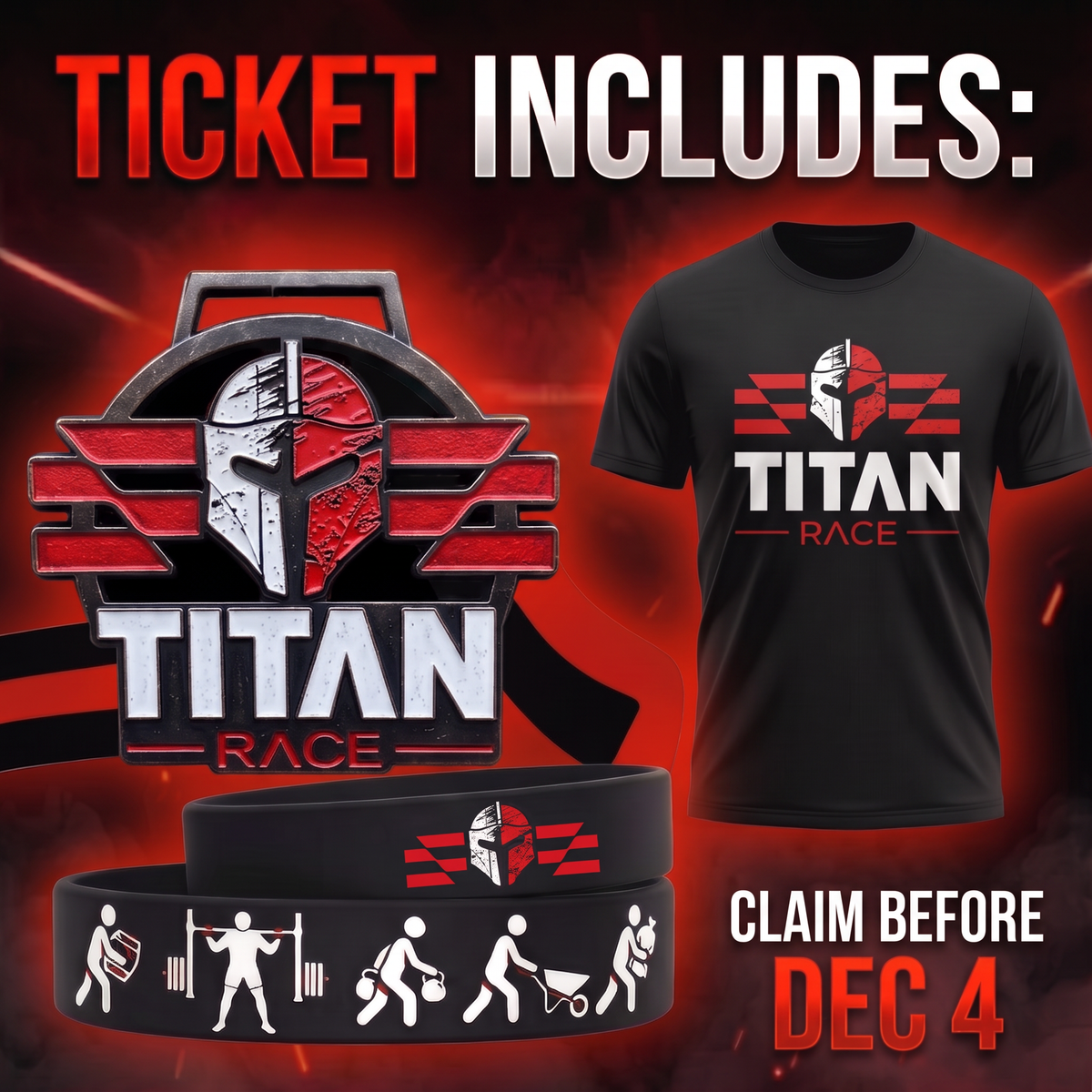 TITAN RACE: SANDTRAP - Team Ticket - December 18, 2026